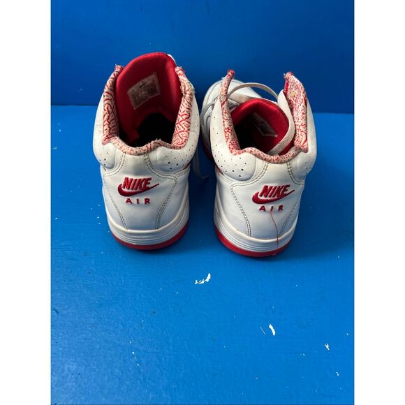 Nike Air Flight Lite Mid White University Red Pippen SZ 7.5 - Picture 2 of 7
